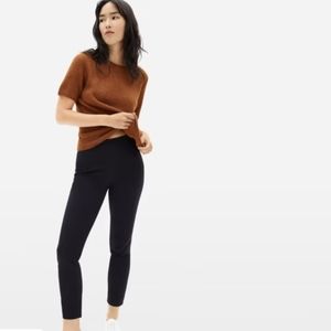 Everlane Side-zip stretch cotton pants navy 2